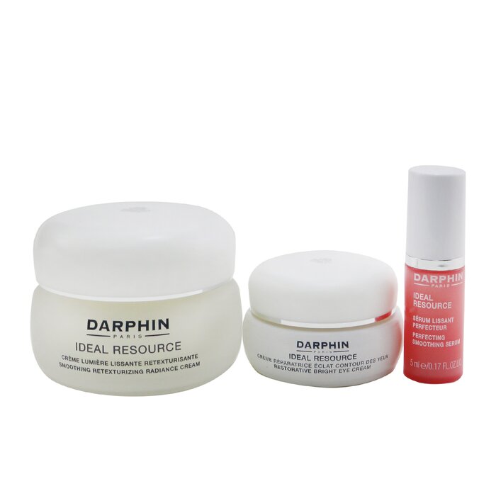 Darphin Set Ideal Resource Botanical Smoothing Secrets: Crema Resplandor 50ml + Crema de Ojos 15ml + Suero 5ml 3pcsProduct Thumbnail