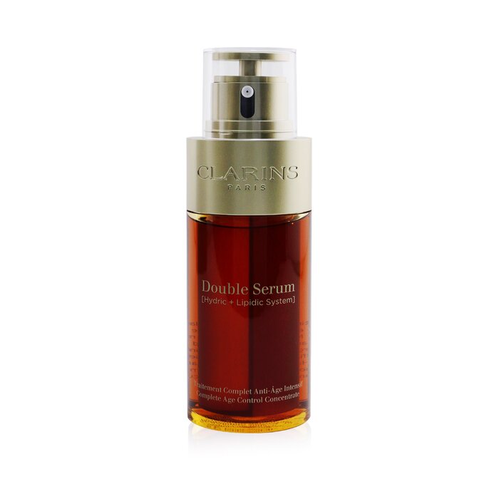 Clarins Double Serum (Hydric + Lipidic System) Complete Age Control Concentrate (Deluxe Edition) - Box Slightly Damaged 75ml/2.5ozProduct Thumbnail