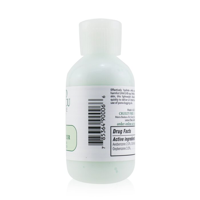 Mario Badescu Aloe Moisturizer SPF 15 - For Combination/ Oily/ Sensitive Skin Types (תאריך תפוגה 10/2021) קרם לחות לעור מעורב, שמן או רגיש 59ml/2ozProduct Thumbnail