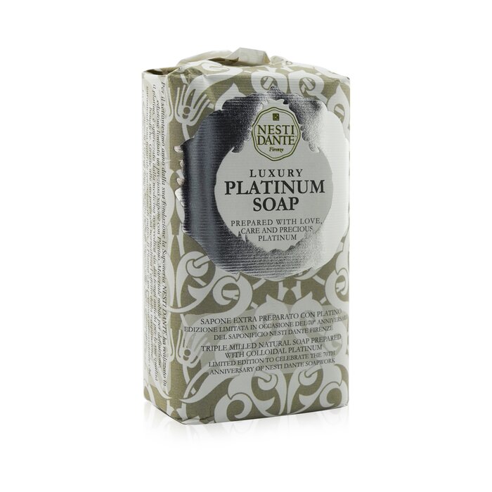 Nesti Dante 70 Anniversary Luxury Platinum Мыло с Платиной (Ограниченный Выпуск) (Упаковка Слегка Повреждена) 250g/8.8ozProduct Thumbnail