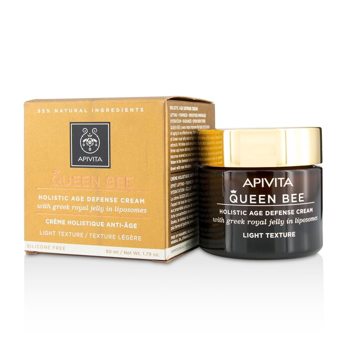 Apivita Queen Bee Holistic Age Defense Cream Light Texture (Exp. Date: 02/2022) 50ml/1.7ozProduct Thumbnail