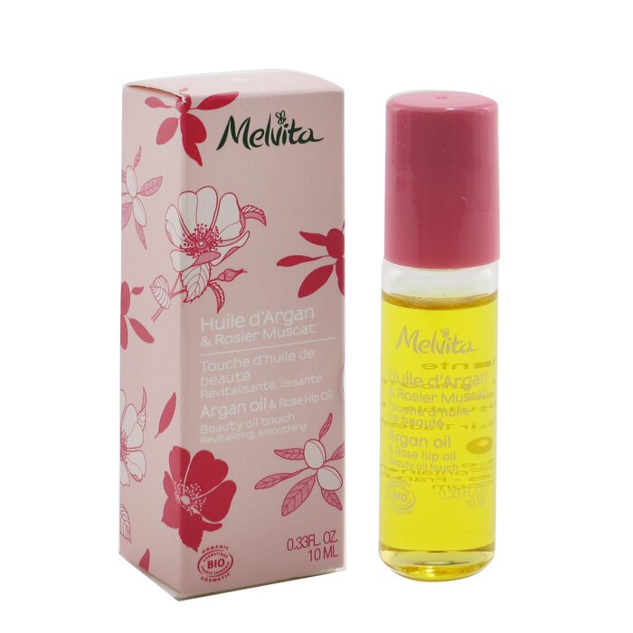 Melvita Organic Argan & Rose Hip Oil Toque de Aceite de Belleza 10ml/0.3ozProduct Thumbnail