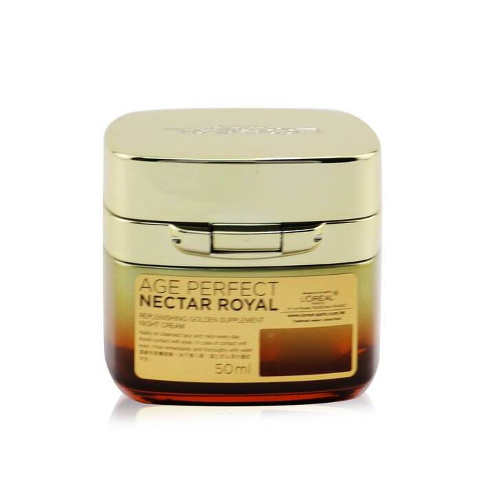 L'Oreal Age Perfect Nectar Royal Crema de Noche Suplemento Dorado Reponedor 50ml/1.7ozProduct Thumbnail