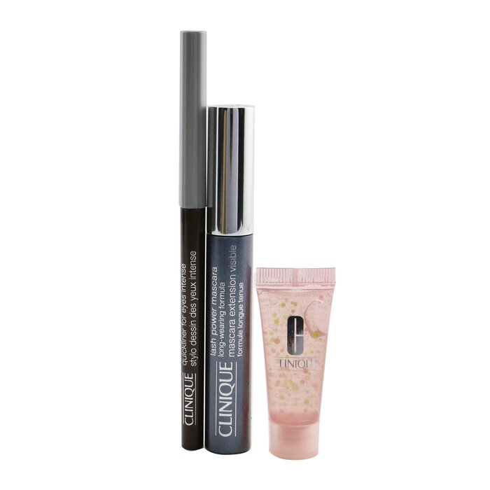 Clinique 倩碧 Lash Power Extension Visible Mascara Set (1x Mascara 6ml + Eye Concentrate 5ml + Eyeliner 0.14g) 3pcsProduct Thumbnail