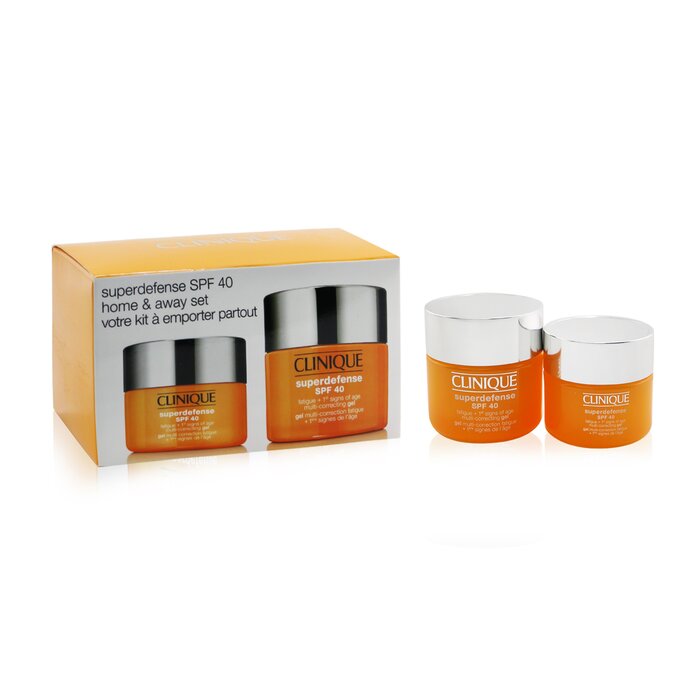 Clinique 倩碧 Superdefense SPF 40 Home & Away Set: Multi-Correcting Gel 50ml+ Multi-Correcting Gel 30ml 2pcsProduct Thumbnail