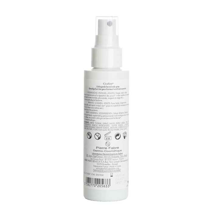Avene Cicalfate+ Absorbující Repair Spray - Pro citlivou podrážděnou pokožku se sklonem k maceraci 100ml/3.3ozProduct Thumbnail