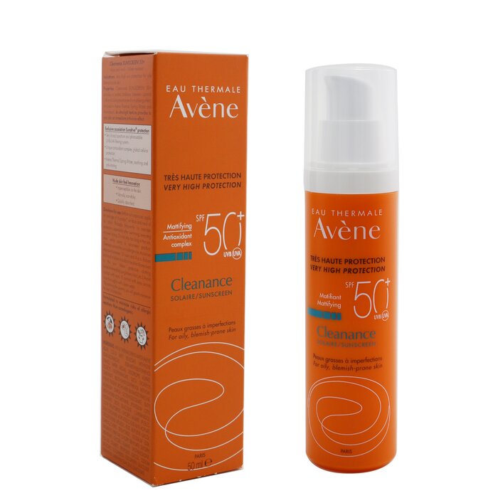 Avene Very High Protection Cleanance Mattifying Sunscreen SPF 50 - For Oily, Blemish-Prone Skin 50ml/1.7ozProduct Thumbnail