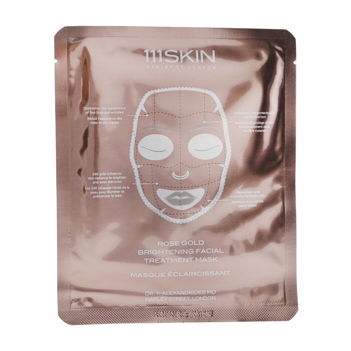 111skin Rose Gold Mascarilla Tratamiento Facial Iluminante 5x30ml/1.01ozProduct Thumbnail