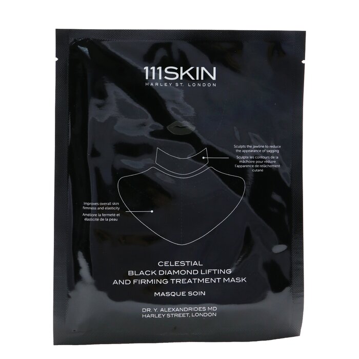 111skin Celestial Black Diamond Lifting & Firming Treatment Mask (Upper & Lower Mask + Neck Mask) 4applicationsProduct Thumbnail