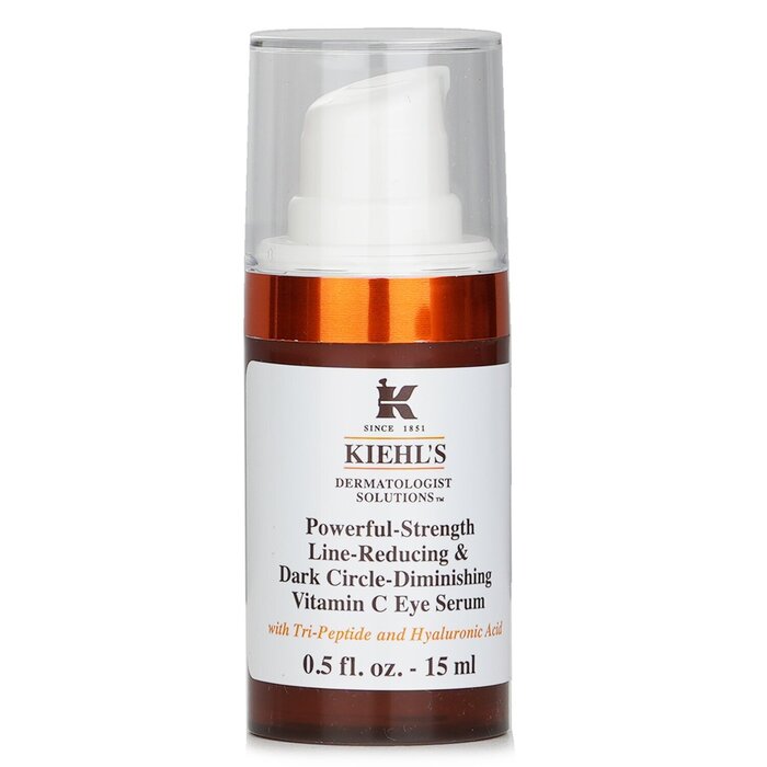 Kiehl's Bőrgyógyász megoldások Erőteljes vonalakat csökkentő és sötét karikákat csökkentő C-vitaminos szemszérum 15ml/0.5ozProduct Thumbnail
