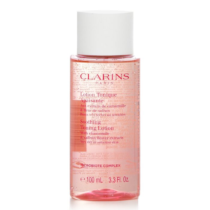 Clarins Soothing Toning Lotion with Chamomile & Saffron Flower Extracts - Very Dry or Sensitive Skin 100ml/3.3ozProduct Thumbnail