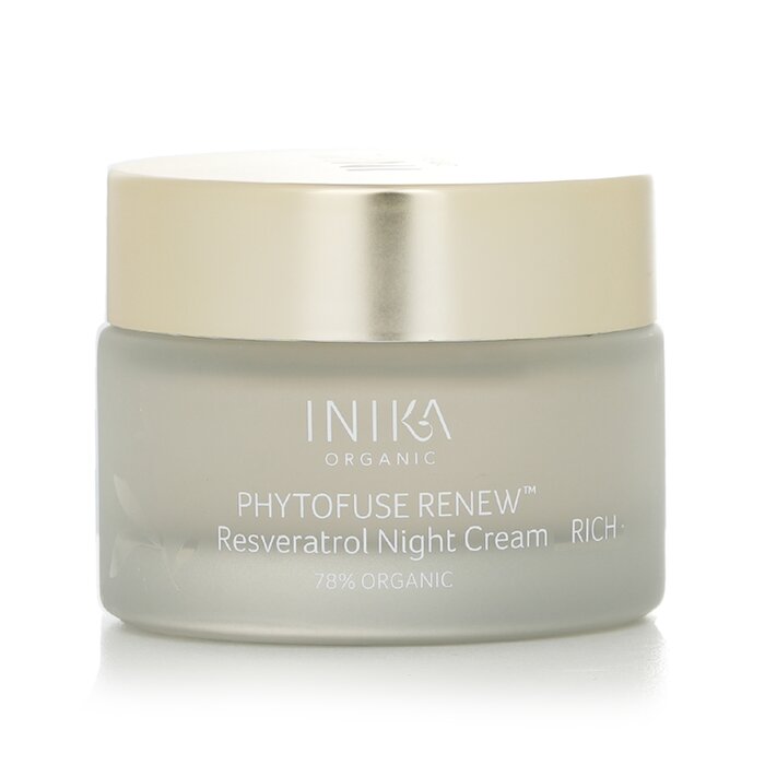 INIKA Organic Phytofuse Renew Resveratrol Rich Night Cream קרם לילה עשיר 50ml/1.7ozProduct Thumbnail
