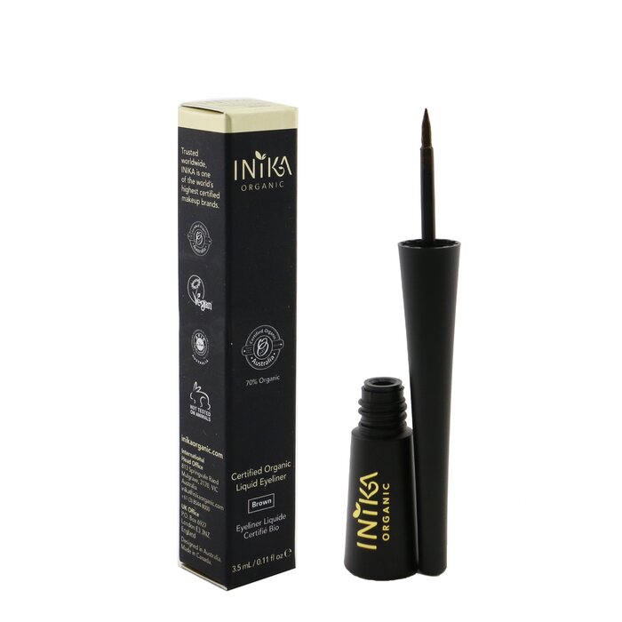INIKA Organic Certified Organic Liquid Eyeliner 3.5ml/0.11ozProduct Thumbnail