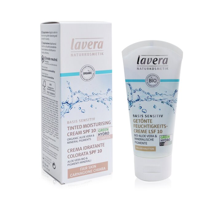 Lavera Basis Sensitiv Crema Hidratante Con Tinte SPF 10 50ml/1.8ozProduct Thumbnail