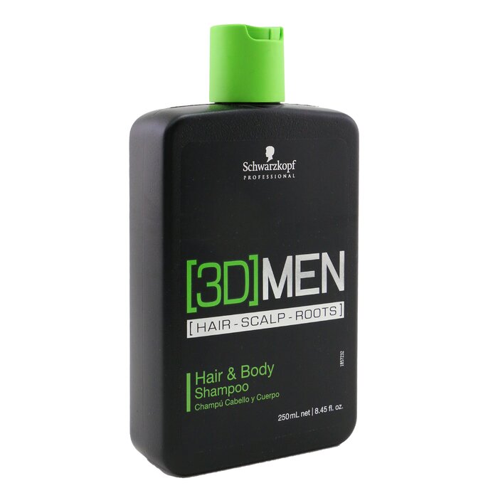 Schwarzkopf [3D] Men Hair & Body Shampoo 250ml/8.4ozProduct Thumbnail