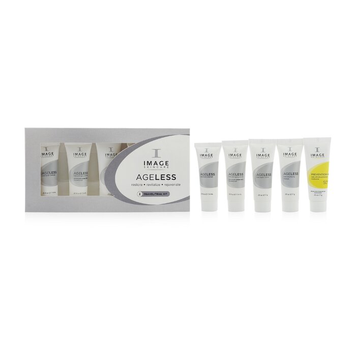 Image Ageless Trial Kit: Ageless Cleanser+Ageless Serum+Ageless Masque+Ageless Repair Creme+Prevention... (Exp. Date 01/2022) 5pcsProduct Thumbnail