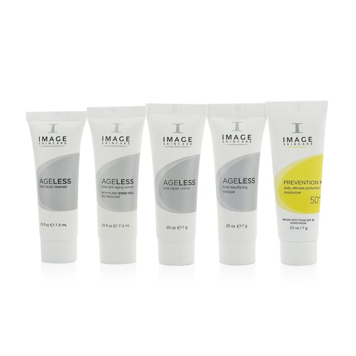 Image Ageless Trial Kit: Ageless Cleanser+Ageless Serum+Ageless Masque+Ageless Repair Creme+Prevention... (Exp. Date 01/2022) 5pcsProduct Thumbnail