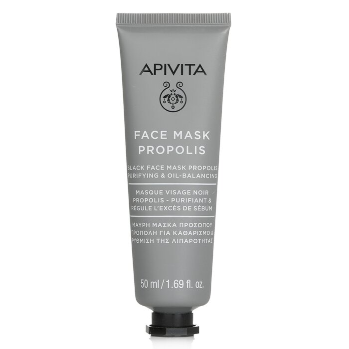 Apivita Black Face Mask with Propolis - Purifying & Oil-Balancing 50ml/1.69ozProduct Thumbnail