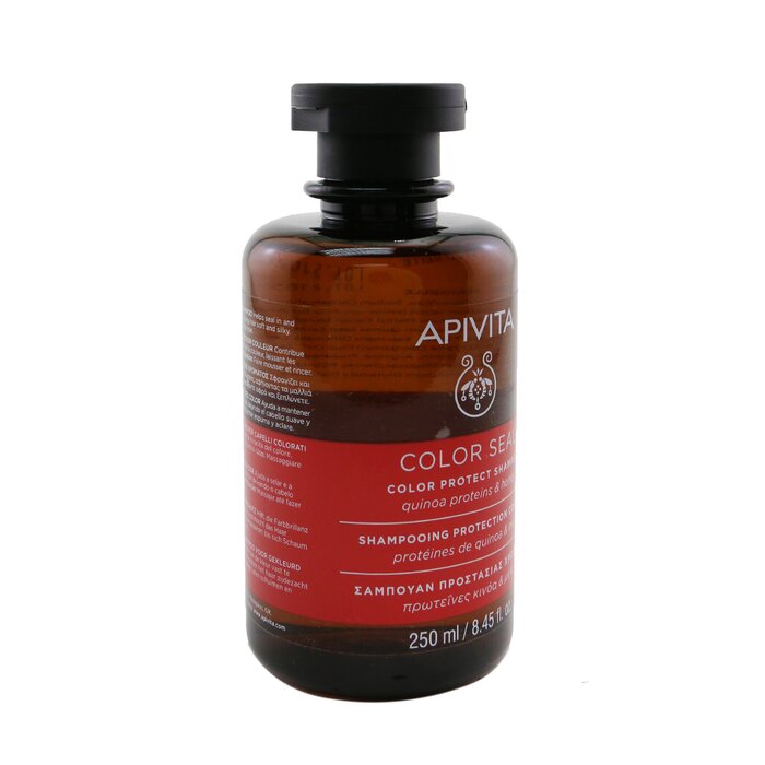 Apivita Color Seal Color Protect Shampoo with Quinoa Proteins & Honey (For Colored Hair) 250ml/8.45ozProduct Thumbnail