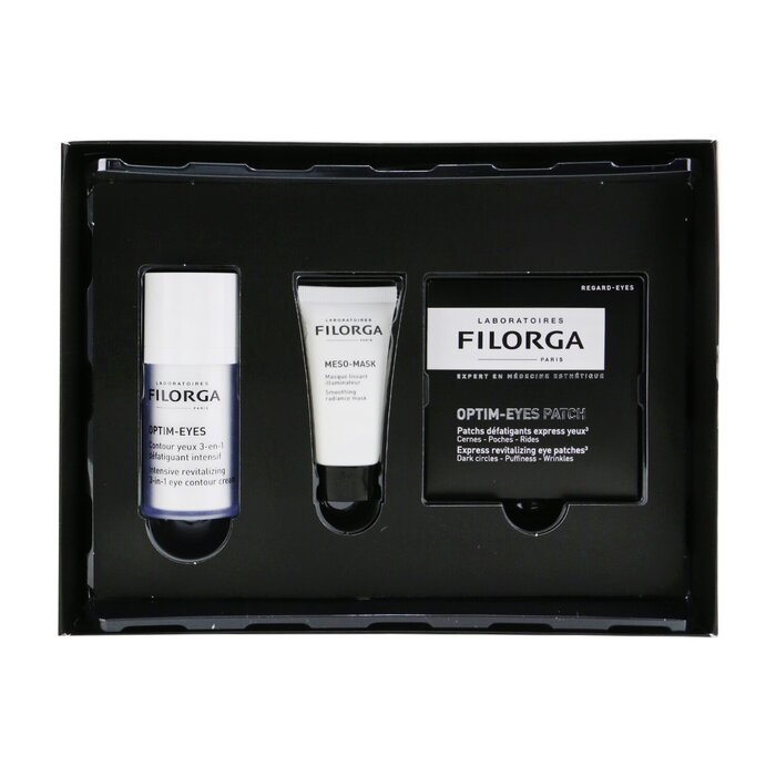 Filorga Les Essentials Filorga Set: Optim Eyes 15ml + Meso Mask 15ml + Optim Eyes Patches - 2patches  3pcsProduct Thumbnail
