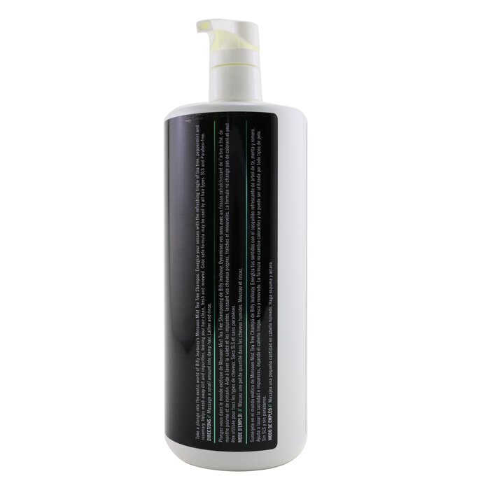 Billy Jealousy Monsoon Mist Tea Tree Shampoo (Energizing Cleanser) 1000ml/33.8ozProduct Thumbnail