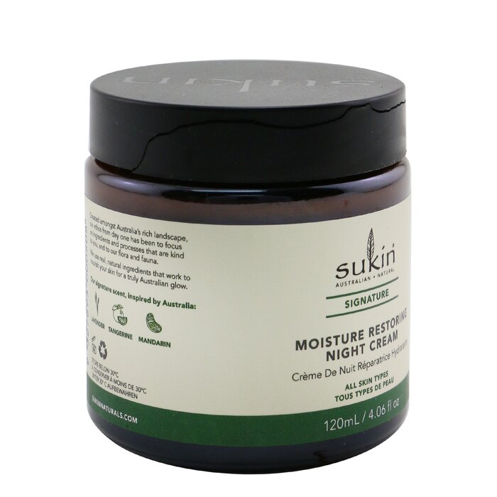 Sukin 蘇芊 Signature Moisture Restoring Night Cream (All Skin Types) 120ml/4.06ozProduct Thumbnail