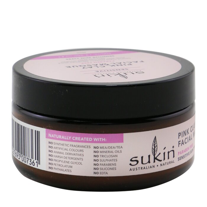 Sukin Маска за лице с розова глина Sensitive (типове чувствителна кожа) 100ml/3.38ozProduct Thumbnail