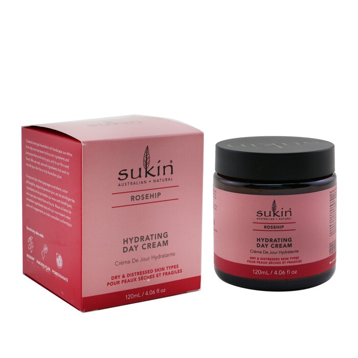 Sukin 蘇芊 Rosehip Hydrating Day Cream (Dry & Distressed Skin Types) 120ml/4.06ozProduct Thumbnail