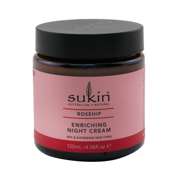 Sukin Rosehip Enriching Night Cream (Dry & Distressed Skin Types) 120ml/4.06ozProduct Thumbnail