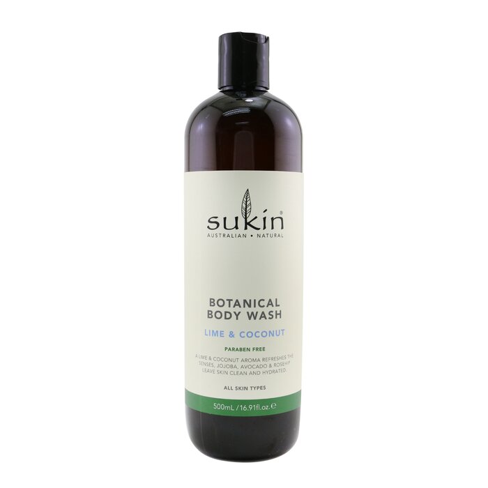 Sukin Botanical Body Wash - Lime & Coconut (All Skin Types) 500ml/16.9ozProduct Thumbnail