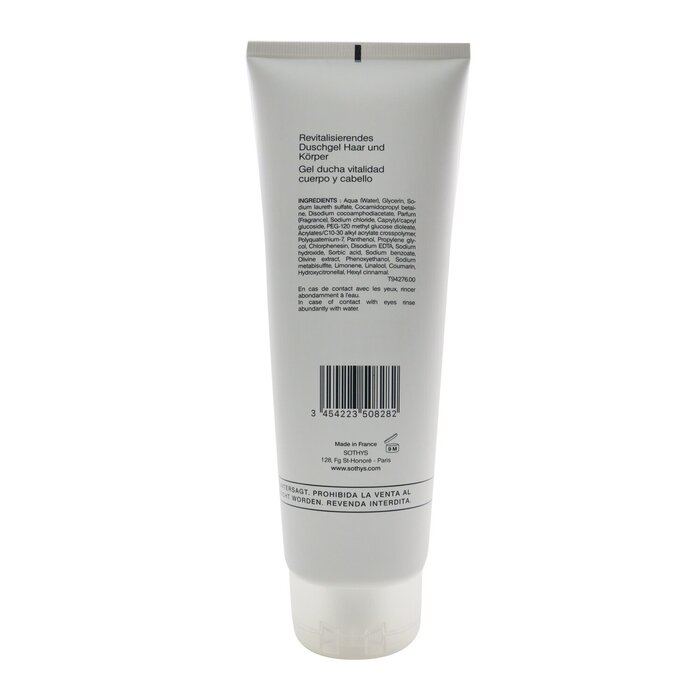 Sothys Homme Hair And Body Revitalizing Gel Cleanser (Salon Size) 250ml/8.4ozProduct Thumbnail