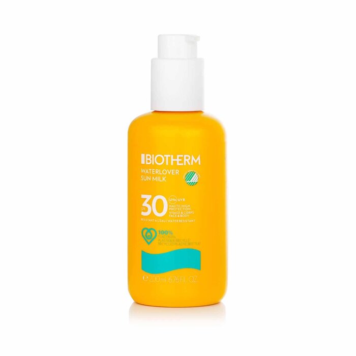 Biotherm Waterlover Sun Milk SPF 30 (For Face & Body)  200ml/6.76ozProduct Thumbnail