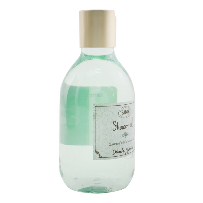 Sabon Shower Oil - Delicate Jasmine (Plastic Bottle) (Package Slightly Damaged) 300ml/10.5ozProduct Thumbnail