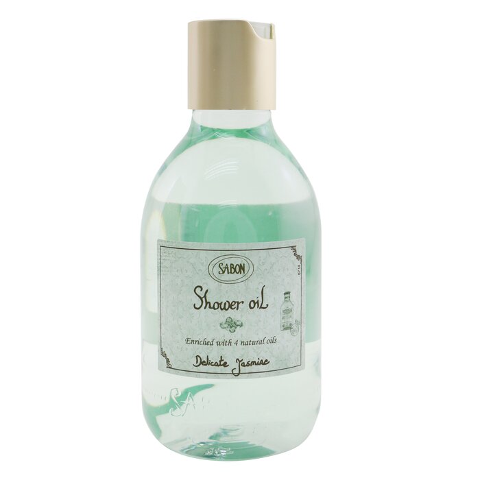 Sabon Shower Oil - Delicate Jasmine (Plastic Bottle) (Package Slightly Damaged) 300ml/10.5ozProduct Thumbnail