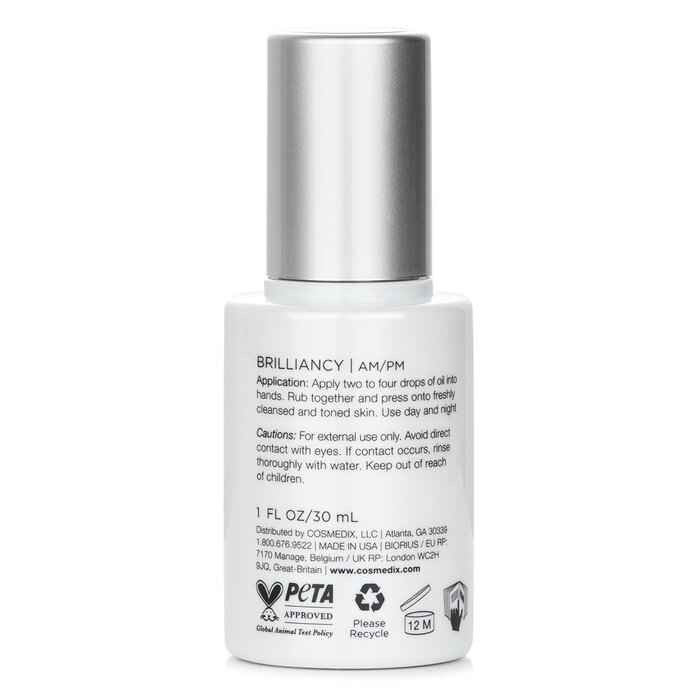 CosMedix Brilliancy Vitamin C Brightening Face Oil 30ml/1ozProduct Thumbnail