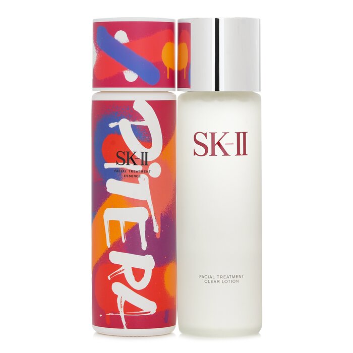 SK II Pitera Deluxe Set (Street Art Limited Edition): Facial Treatment Clear Lotion 230ml + Facial Treatment Essence (Red) 230ml 2ppcsProduct Thumbnail