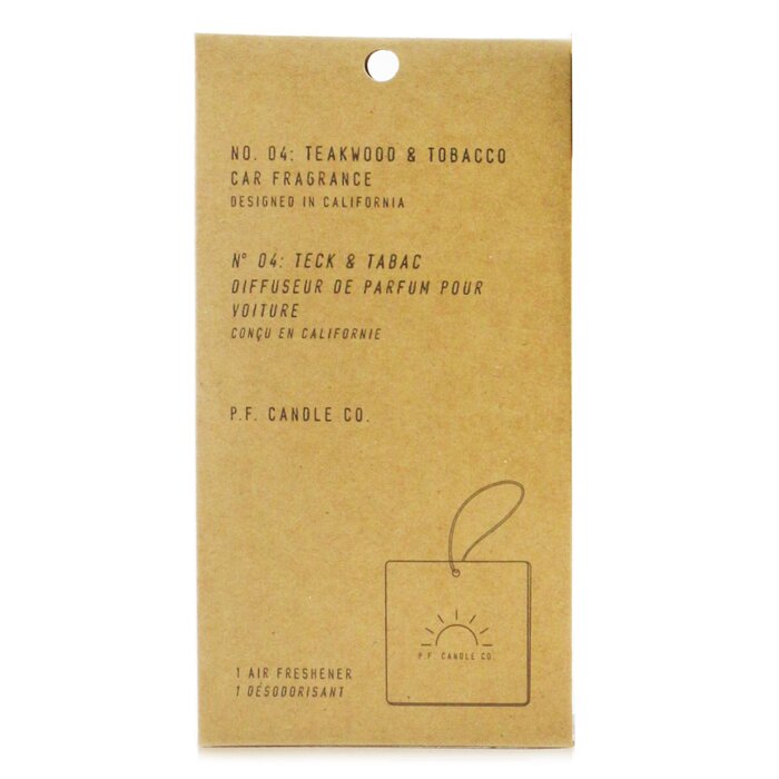 P.F. Candle Co. Car Fragrance - Teakwood & Tobacco 1pcsProduct Thumbnail