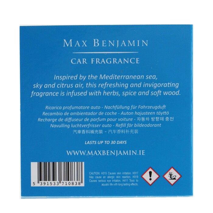 Max Benjamin Car Fragrance Refill - Blue Azure 1pcProduct Thumbnail