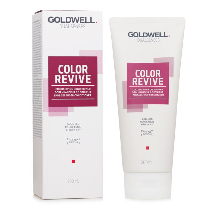 Goldwell Dual Senses Color Revive Color Giving Acondicionador - # Cool Red (Caja Ligeramente Dañada)  200ml/6.7ozProduct Thumbnail