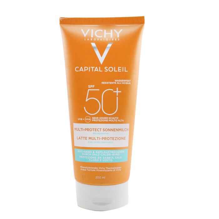 Vichy Capital Soleil Beach Protect Multi-Protection Milk SPF 50 (Water Resistant - Face & Body) 200ml/6.7ozProduct Thumbnail