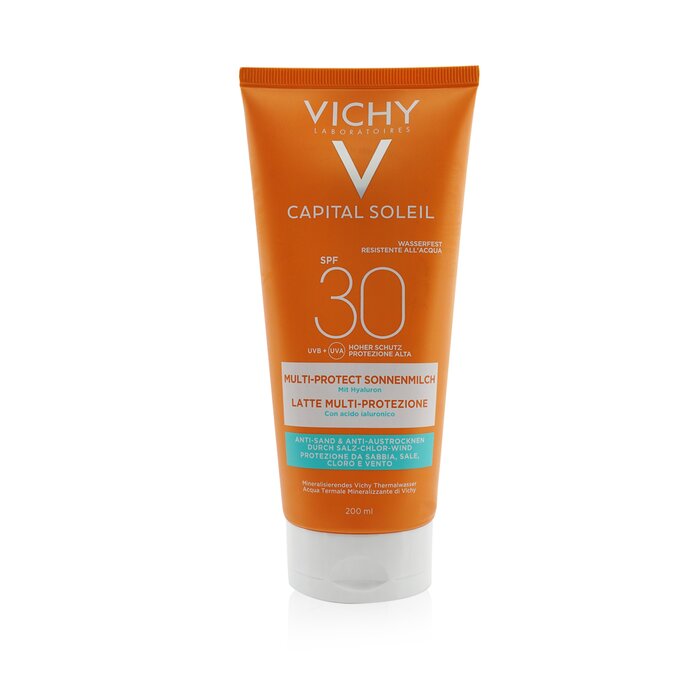 Vichy Capital Soleil Beach Protect Multi-Protection Milk SPF 30 (Water Resistant - Face & Body) 200ml/6.7ozProduct Thumbnail