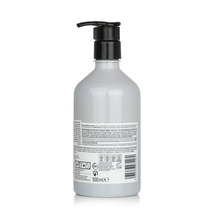 로레알 L'Oreal 프로페셔널 세리 엑스퍼트 - 실버 바이올렛 염료 + 마그네슘 중화 및 브라이트닝 샴푸 (회색 및 흰색 모발용) 500ml/16.9ozProduct Thumbnail