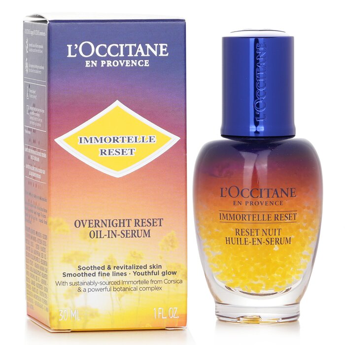 L'Occitane Immortelle Overnight Reset Oil-In-Serum  30ml/1ozProduct Thumbnail