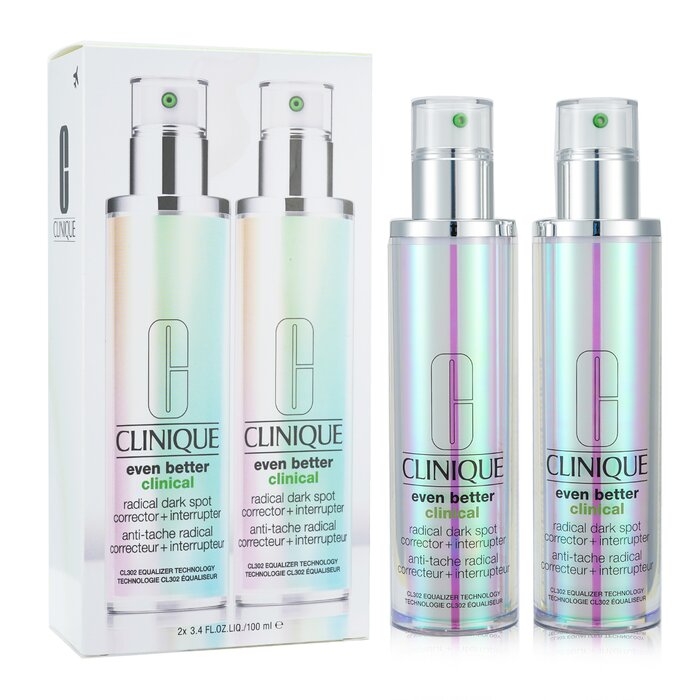 Clinique ดียิ่งขึ้น Clinical Radical Dark Spot Corrector + Interrupter Duo 2x100ml/3.4ozProduct Thumbnail