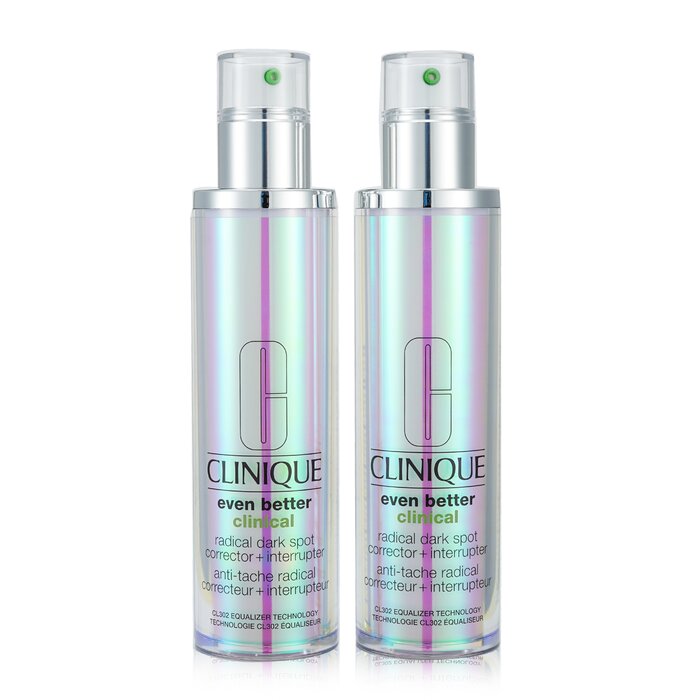 Clinique ดียิ่งขึ้น Clinical Radical Dark Spot Corrector + Interrupter Duo 2x100ml/3.4ozProduct Thumbnail
