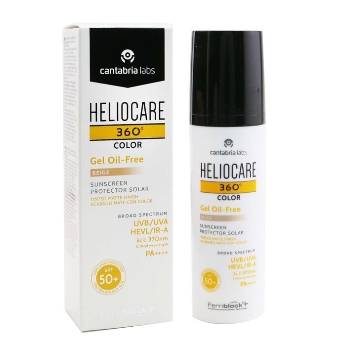 Heliocare by Cantabria Labs Heliocare 360 Color Gel - Oil Free (Tinted Matte Finish) SPF50 50ml/1.7ozProduct Thumbnail