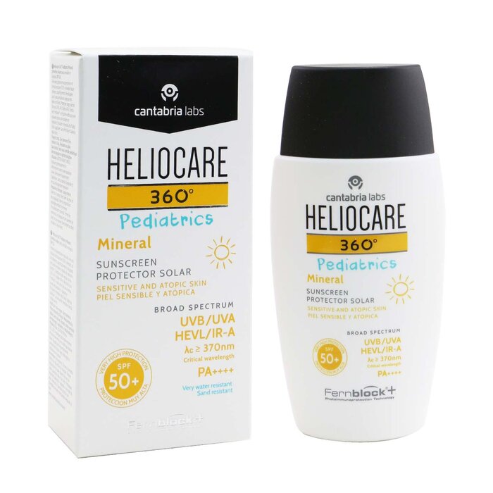 Heliocare by Cantabria Labs Heliocare 360 Pediatrics Mineral Sunscreen For Kids SPF50 (Very Water Resistant & Sand Resistant) 50ml/1.7ozProduct Thumbnail