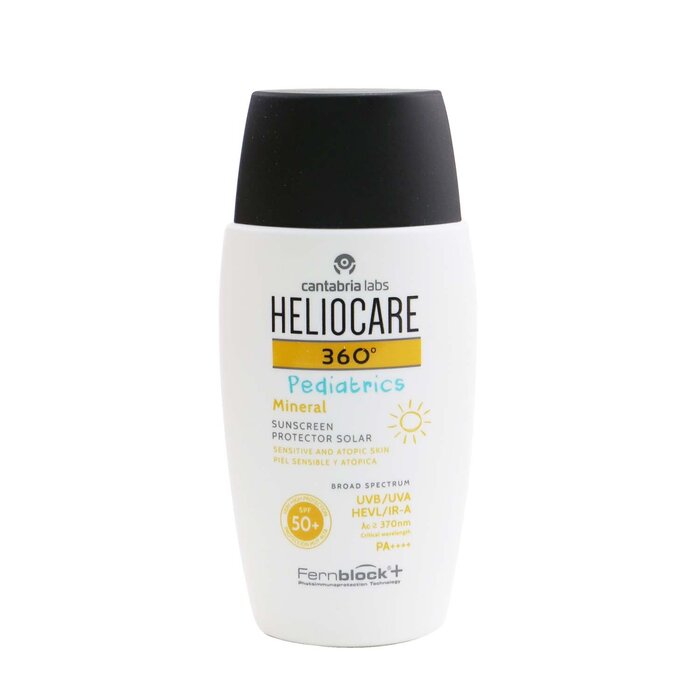 Heliocare by Cantabria Labs Heliocare 360 Pediatrics Mineral Sunscreen For Kids SPF50 (Very Water Resistant & Sand Resistant) 50ml/1.7ozProduct Thumbnail