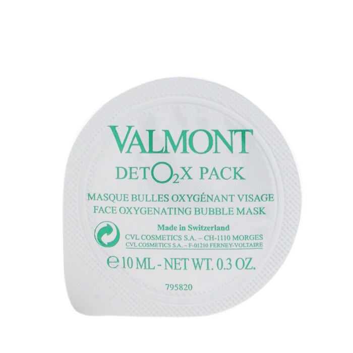 Valmont Deto2x Pack - Oxygenating Bubble Mask 6x10ml/0.3ozProduct Thumbnail