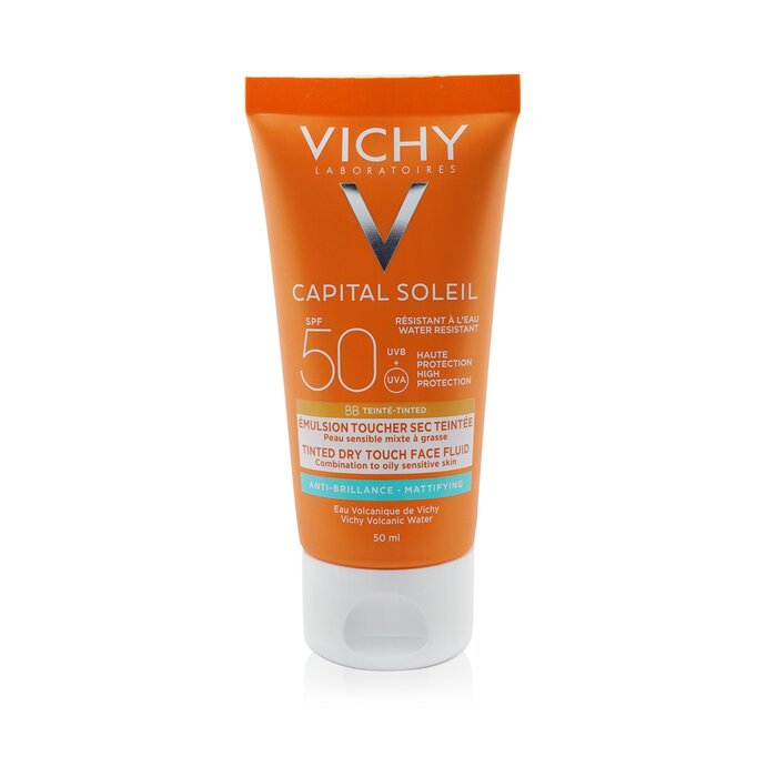 Vichy Capital Soleil Mattifying BB Tinted Face Fluid Dry Touch SPF 50 (กันน้ำ) 50ml/1.69ozProduct Thumbnail